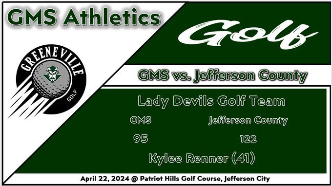 girls golf scores