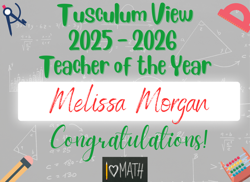 melissa morgan teacher of year