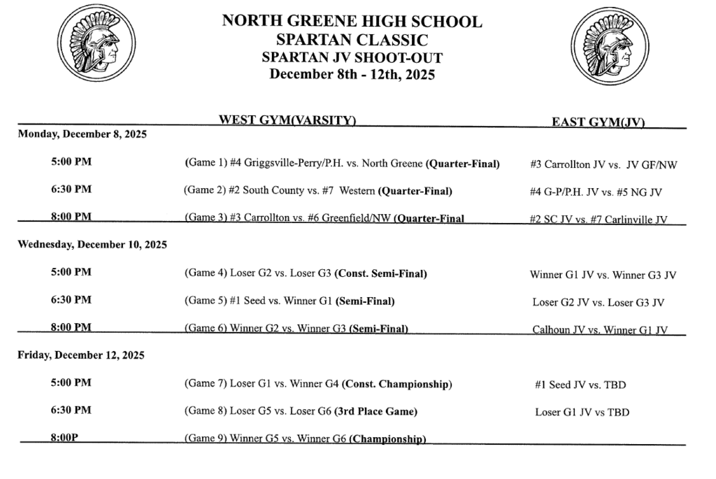 JV Schedule