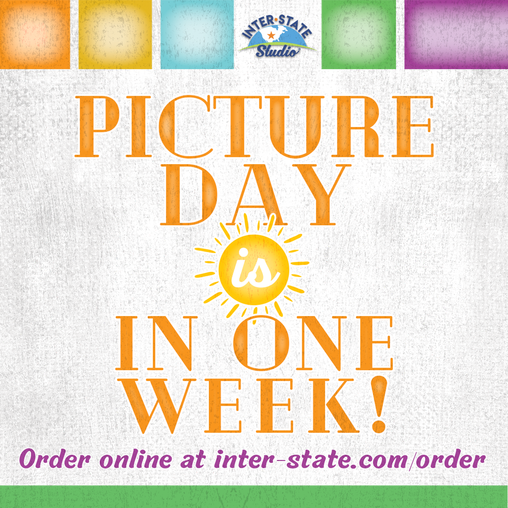 Elementary Spring Picture day is in one week!