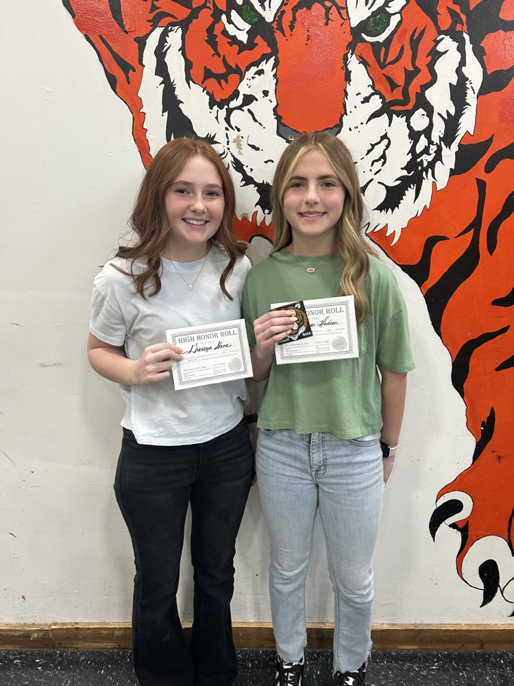 8th Grade High Honor Roll