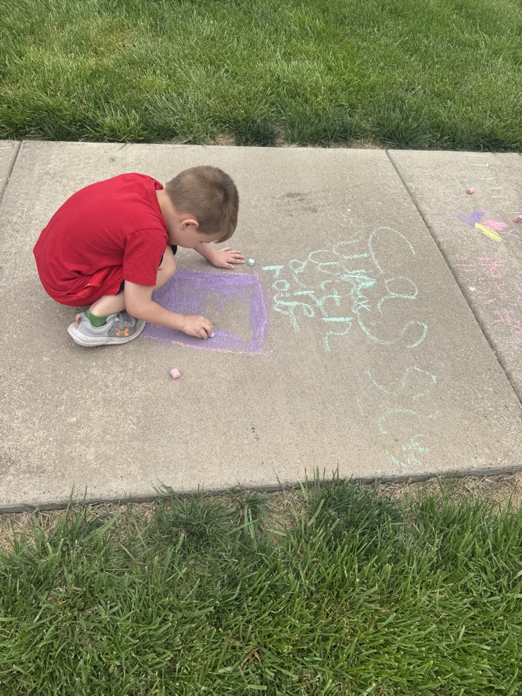 Kindergarten Chalk Day