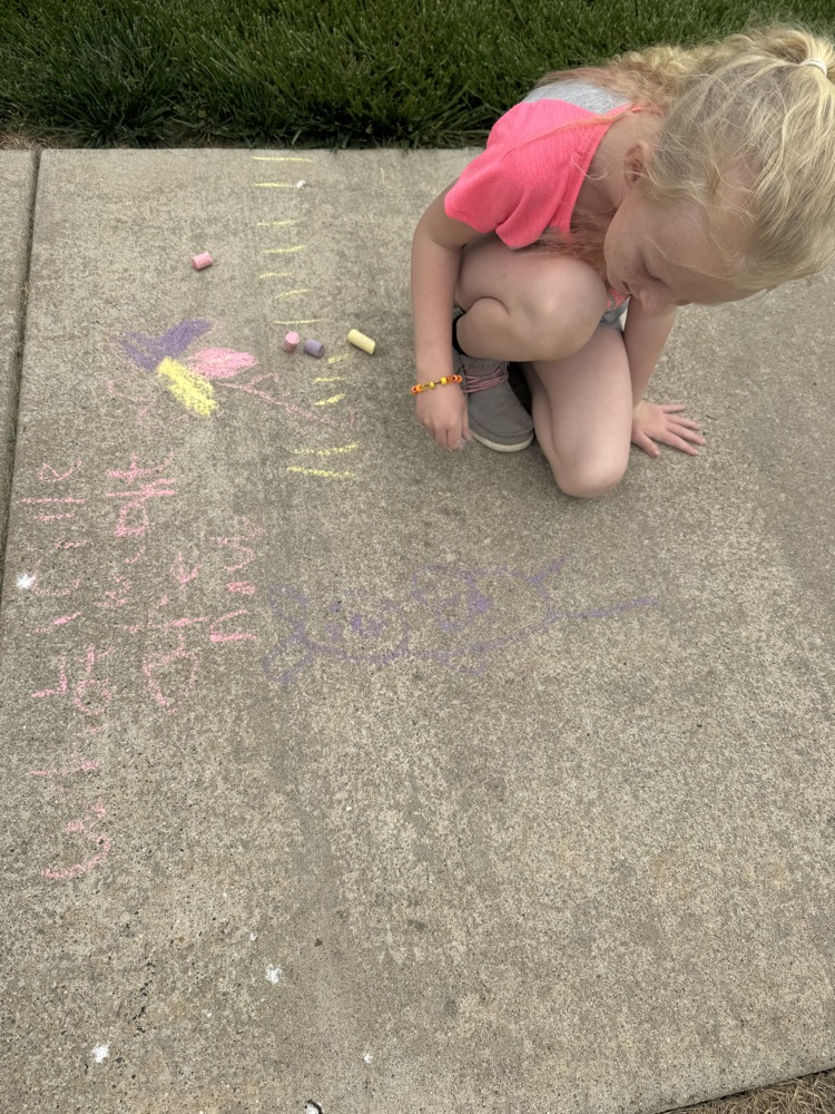 Kindergarten Chalk Day