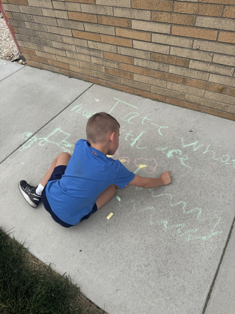 Kindergarten Chalk Day