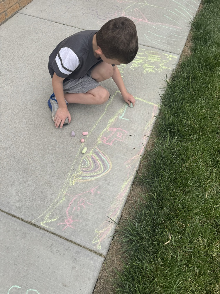 Kindergarten Chalk Day