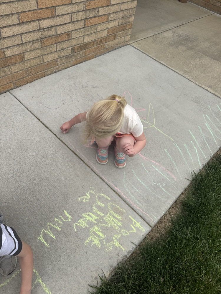 Kindergarten Chalk Day