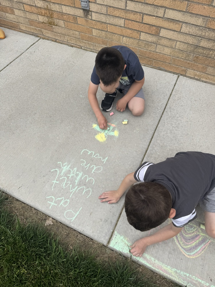Kindergarten Chalk Day