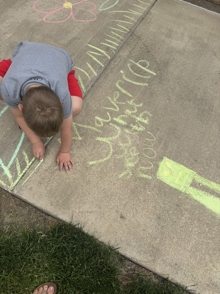 Kindergarten Chalk Day