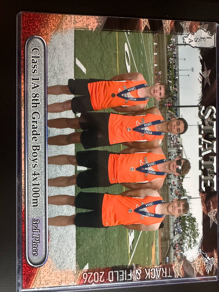 8th 4 x 100