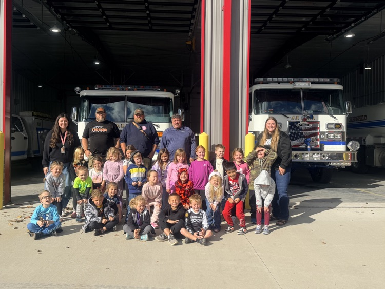 Kindergarten field trip to the firehouse