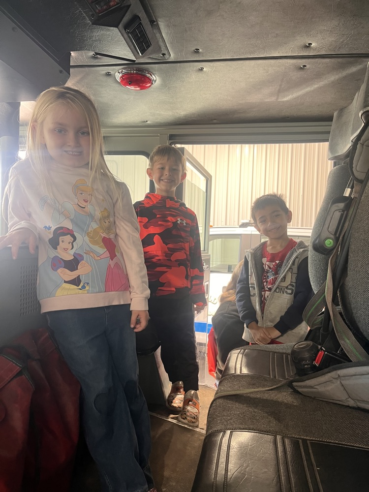 Kindergarten field trip to the firehouse