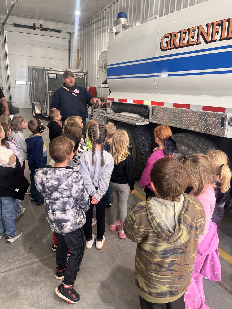 Kindergarten field trip to the firehouse