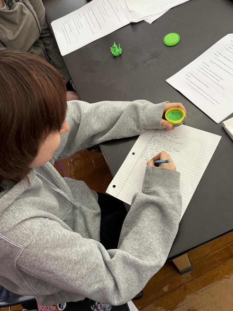 students learning