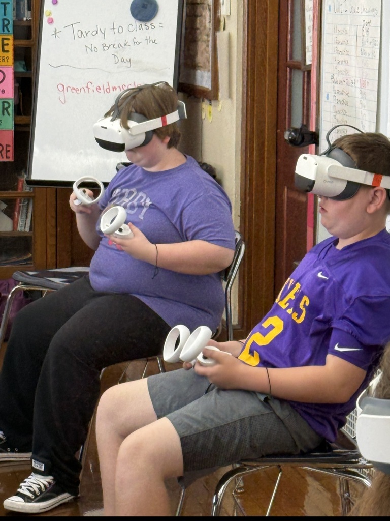 students learning