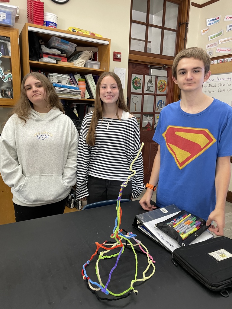 students learning