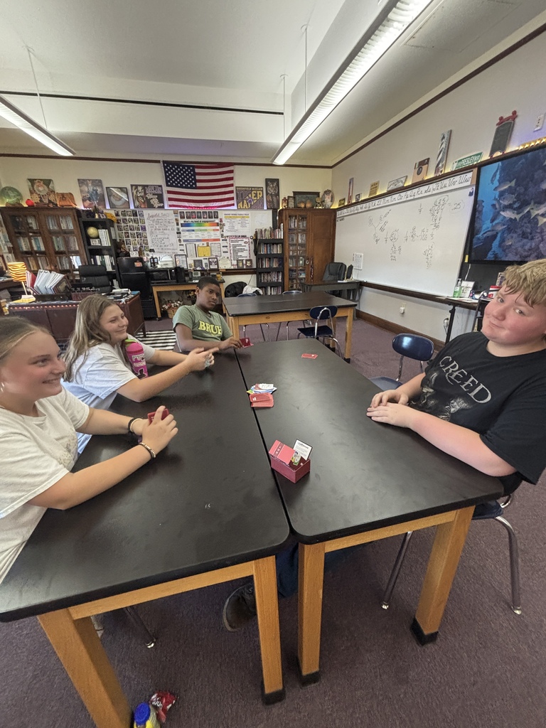 students learning