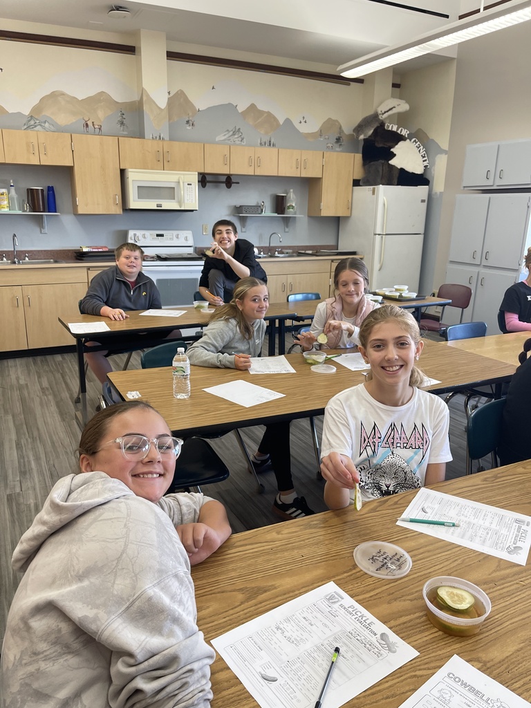 students learning