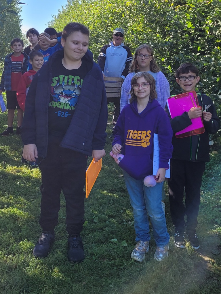 students on a field trip