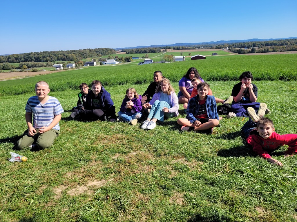 students on a field trip