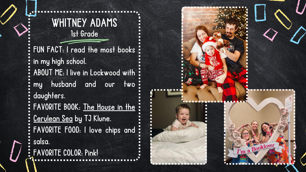 Whitney Adams, 1st grade