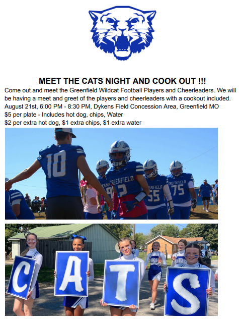 Cook Out Flyer