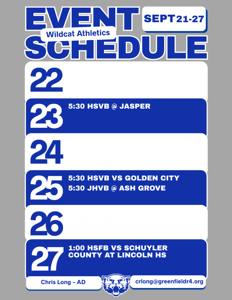 2026 Weekly Events (1)