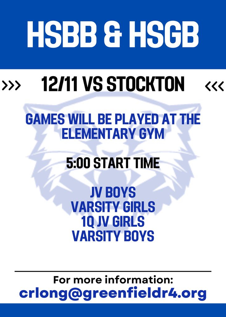GAMES WILL BE PLAYED AT THE ELEMENTARY GYM 5:00 START TIME JV BOYS VARSITY GIRLS 1Q JV GIRLS VARSITY BOYS