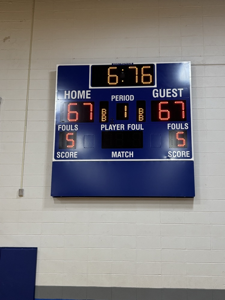 New scoreboards are in! Games will now be at the HS. Go Wildcats!