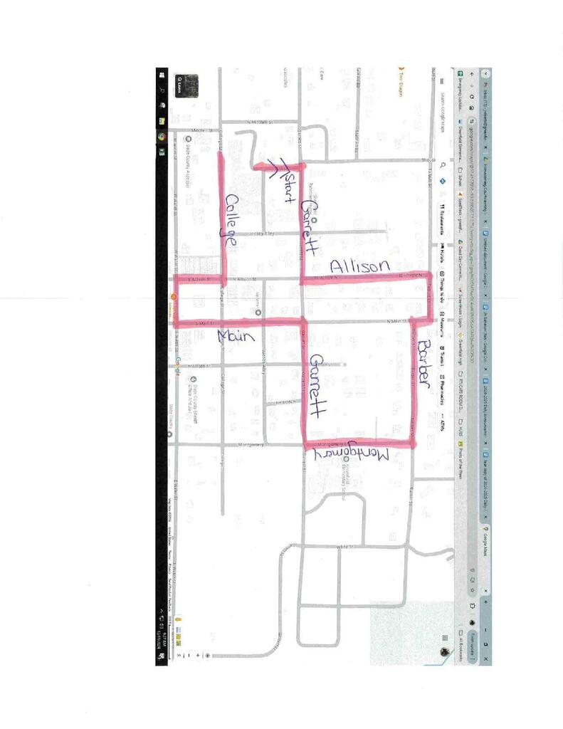 parade rout emap