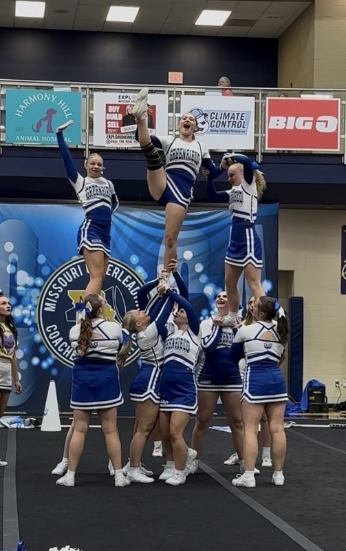 Greenfield Cheer performance