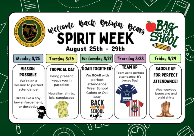 Spirit Week!!