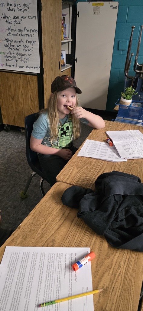 student trying molasses and tea