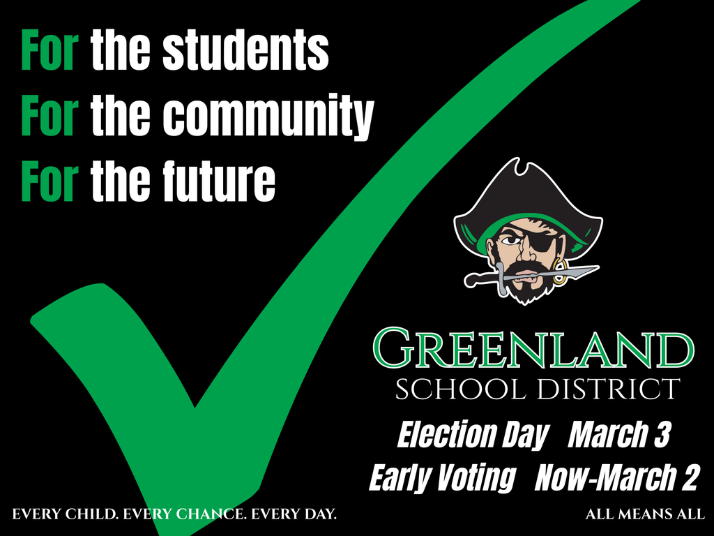Election Day 3/3, Early Voting Now-March 2