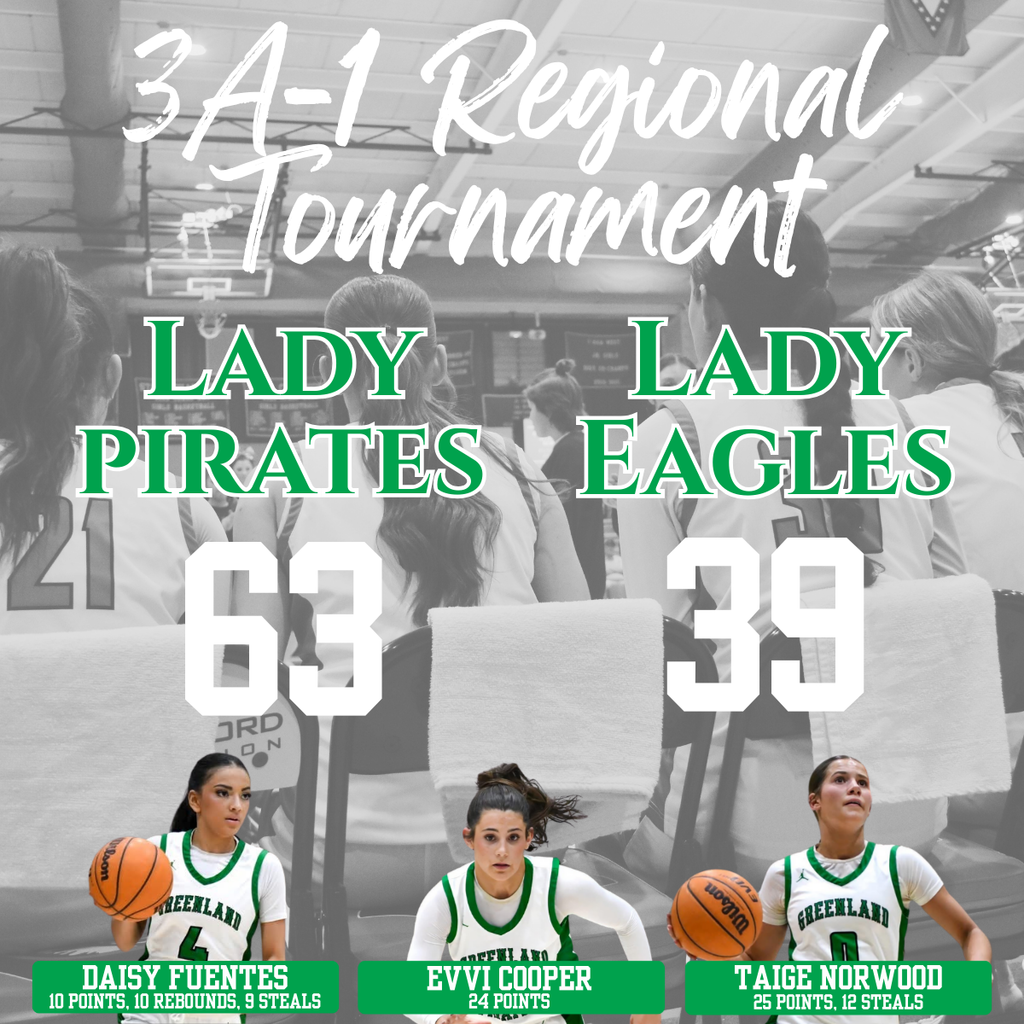 lady pirates win 63-39 over lady eagles