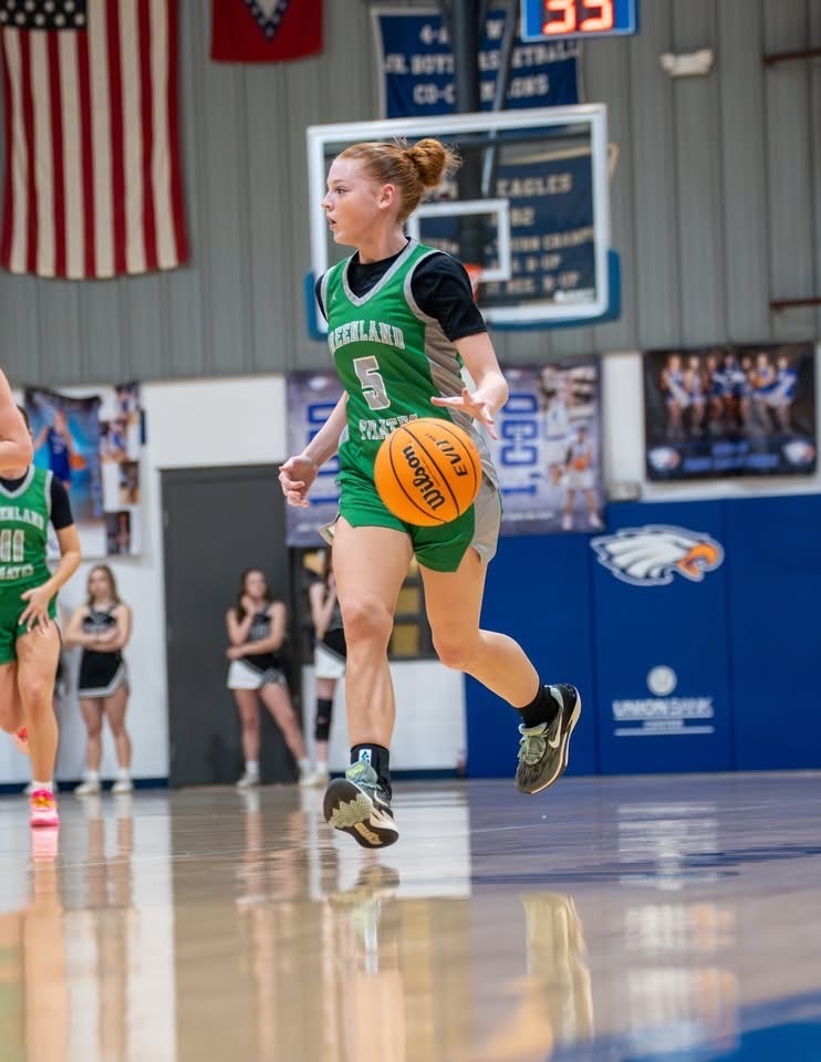 2026 Centennial Bank State Basketball Tournament @ Osceola  The stage is set!  Greenland Lady Pirates will play the Bald Knob Lady Bulldogs Tuesday @ 4:00! 🏀  Bracket https://bit.ly/PirateNation-2026StateBracket Tickets https://bit.ly/PirateNation-TuesdayStateTickets Lady, Lady Pirates 👏🏻👏🏻 💚  #Gr8Day2BaPirate  #EveryChildEveryChanceEveryDay  #ALLmeansALL