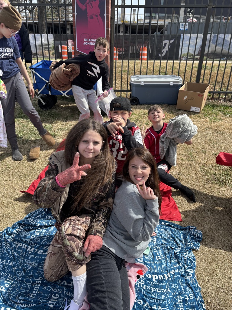 students spectating at the lady razorback softball game