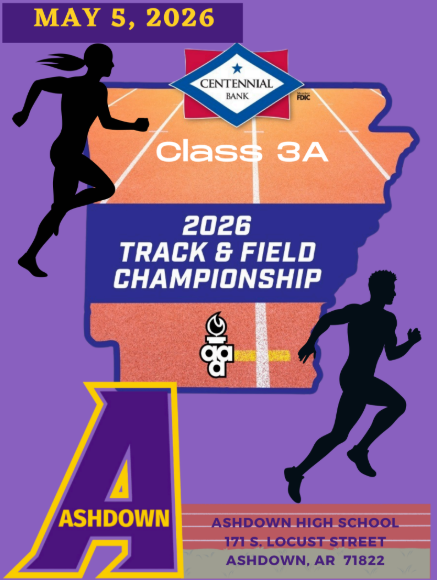 state track meet class 3a ashdown may 5 2026