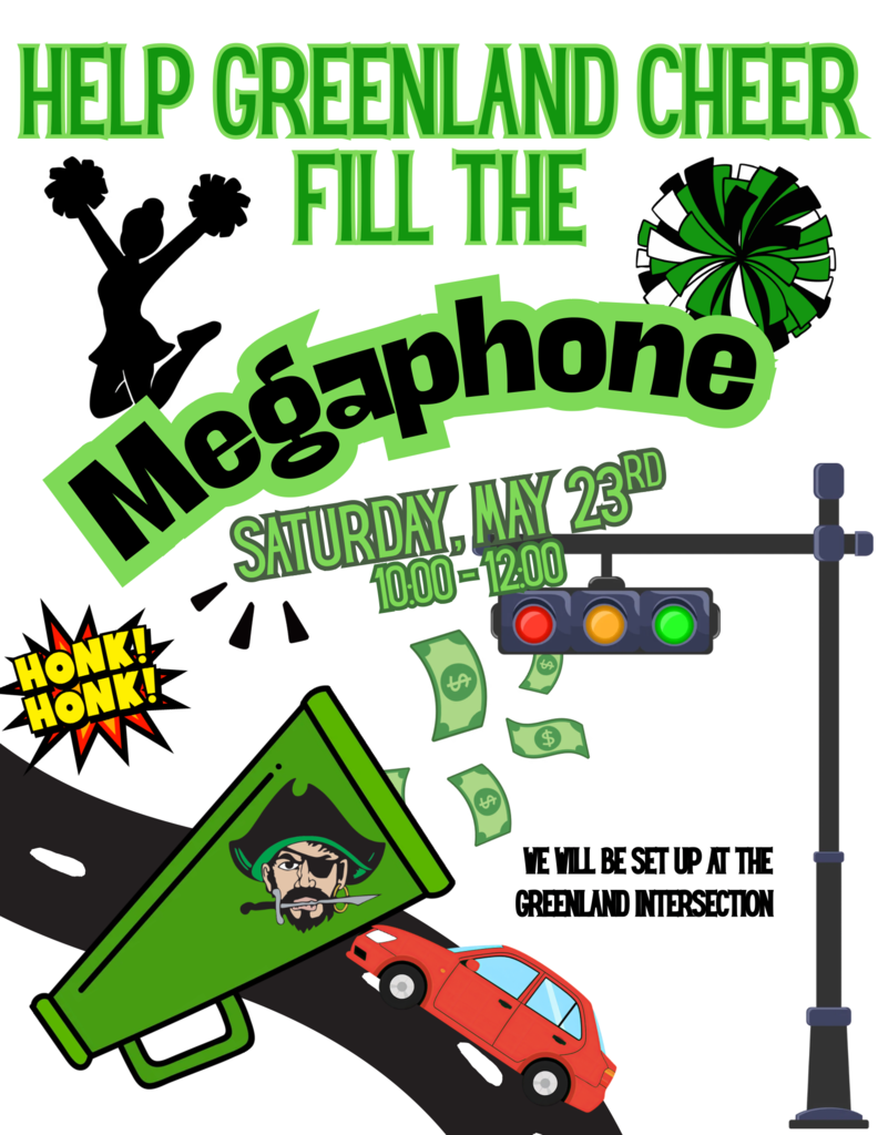 greenland cheer fill the megapone may 22 10-12