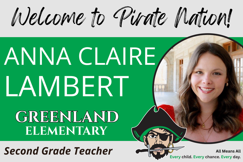welcome to pirate nation anna claire lambert greenland elementary second grade teacher