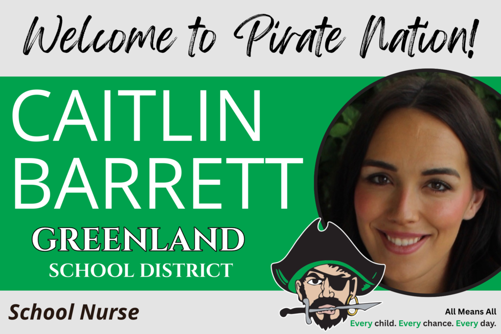 Caitlin barrett school nurse greenland school district