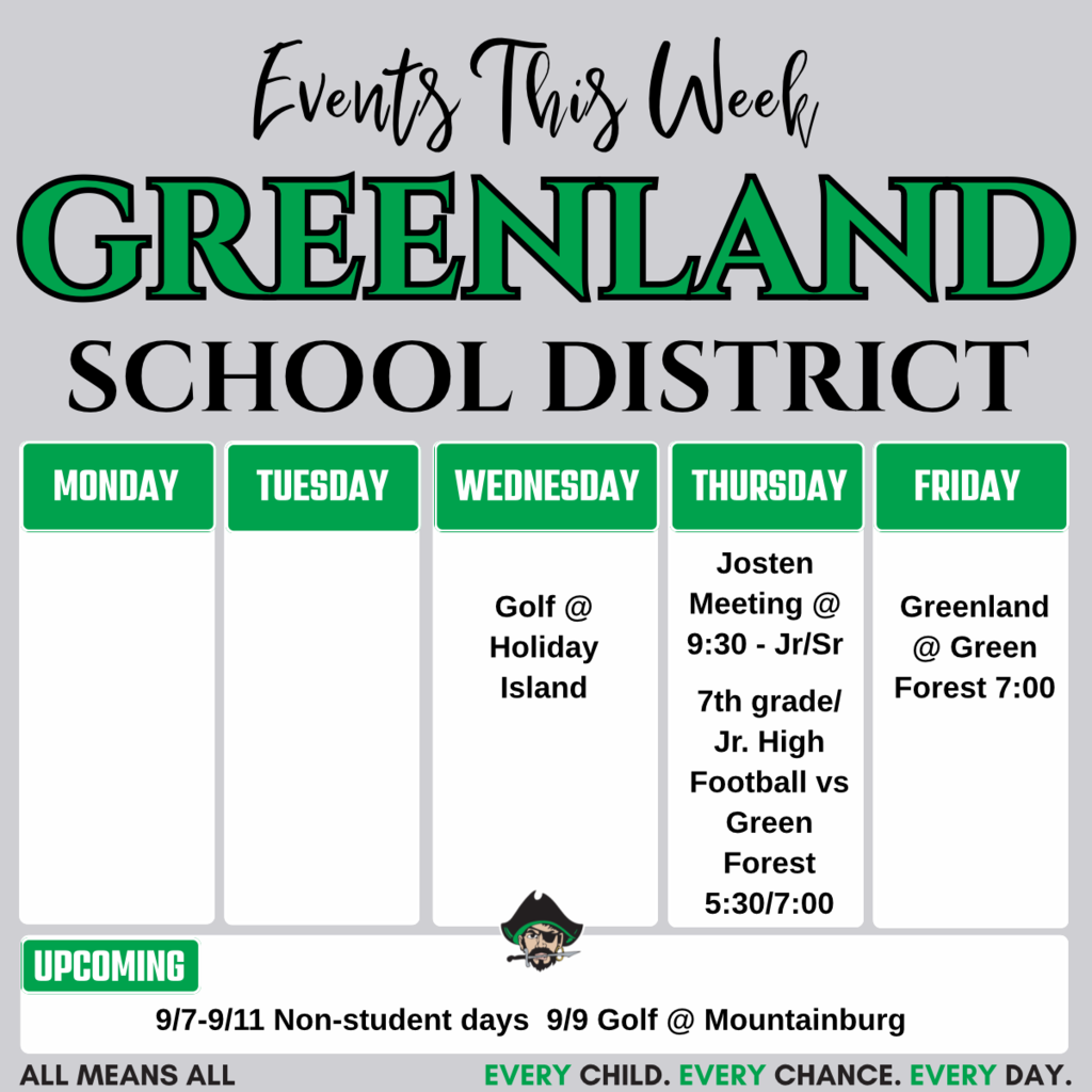 Events this week