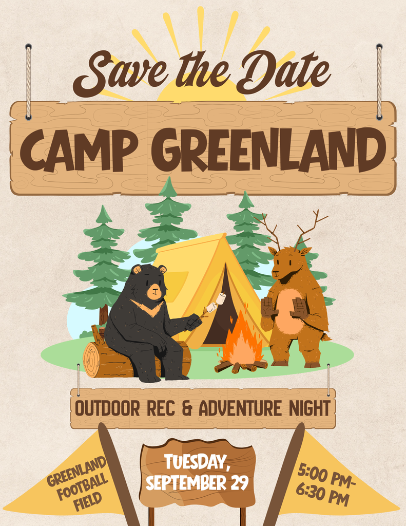 save the date camp greenland tuesday september 29 5-630