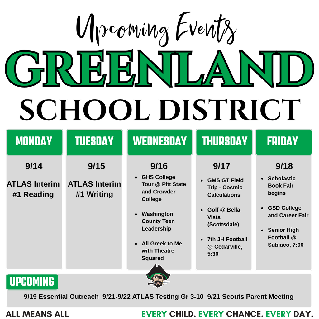 upcoming events