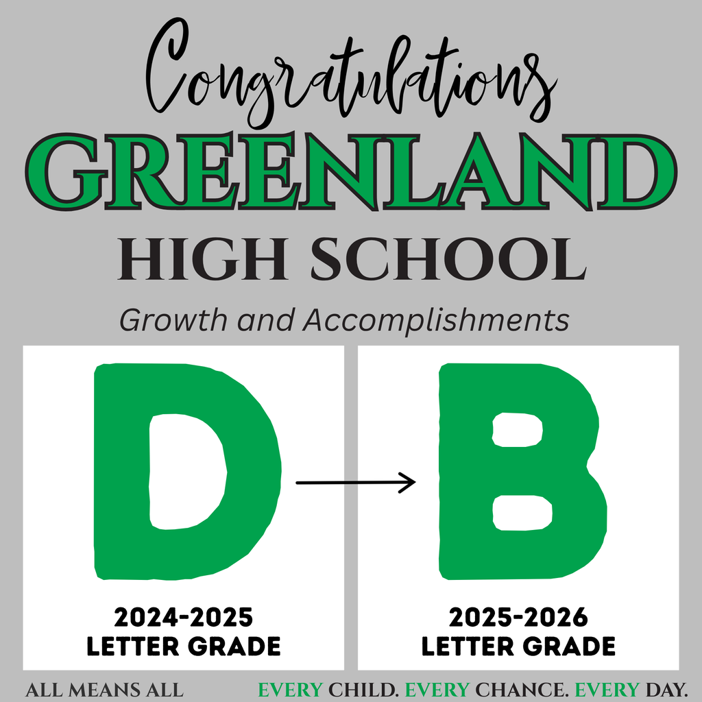 congrats greenland high school d to b