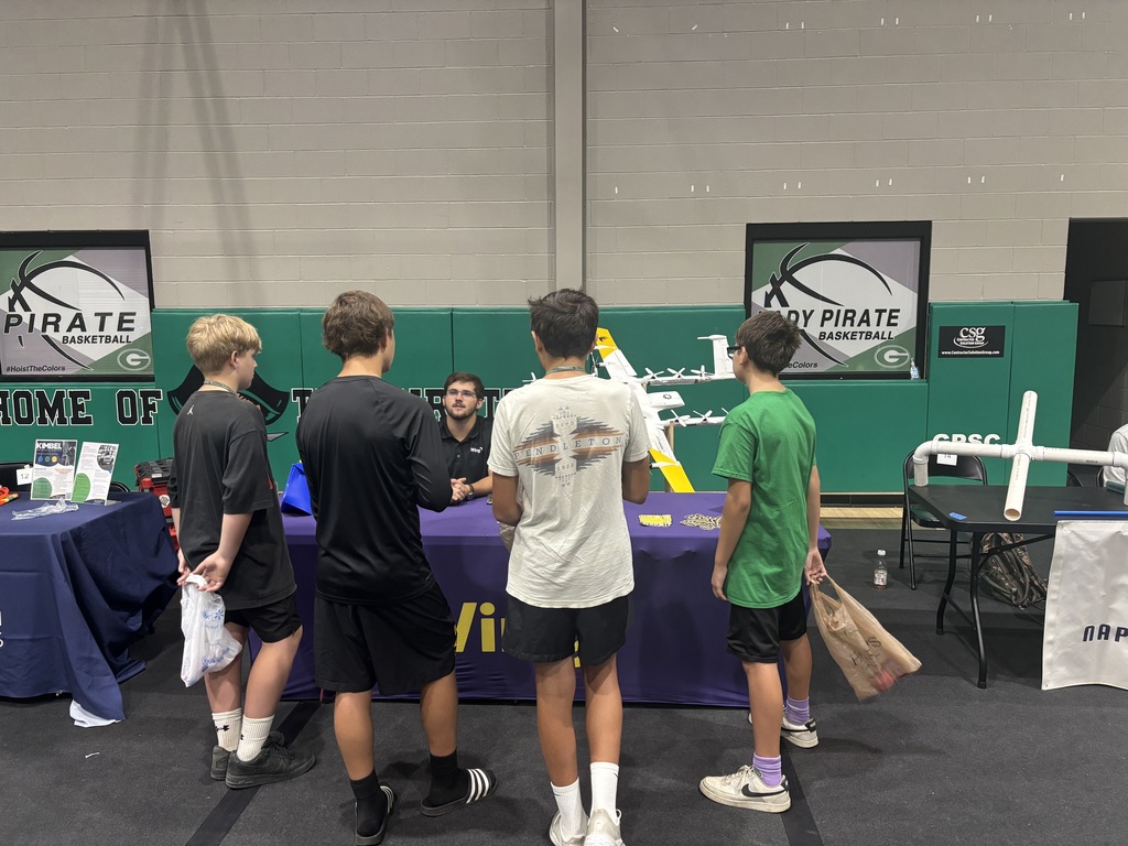 people talking around a table