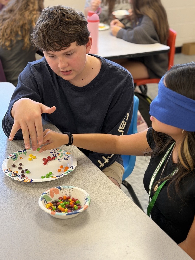 students tasting testing