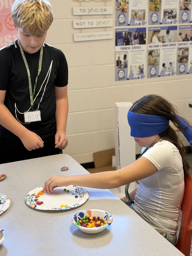 students tasting testing