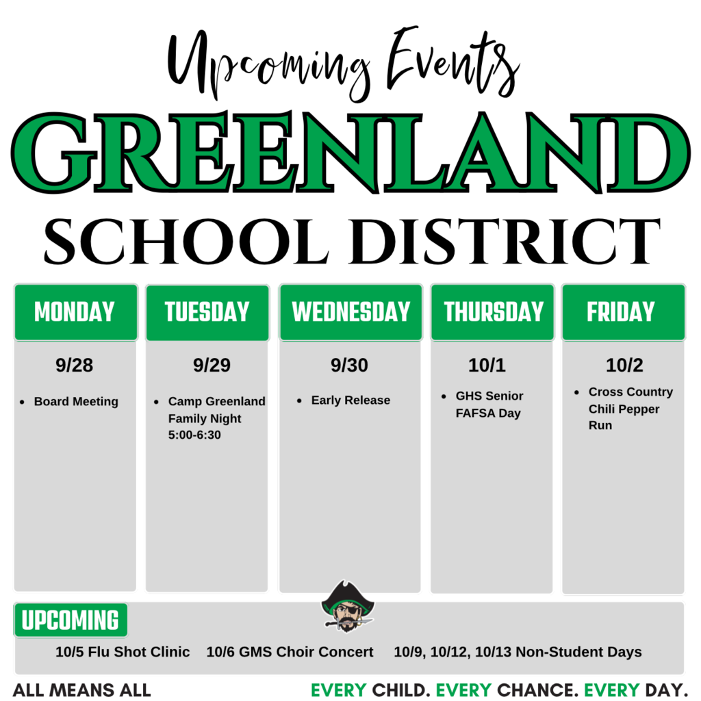 Upcoming events