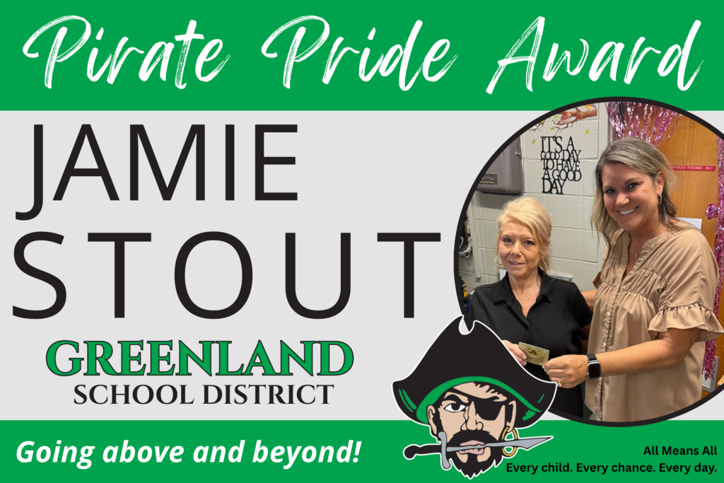 Pirate pride award