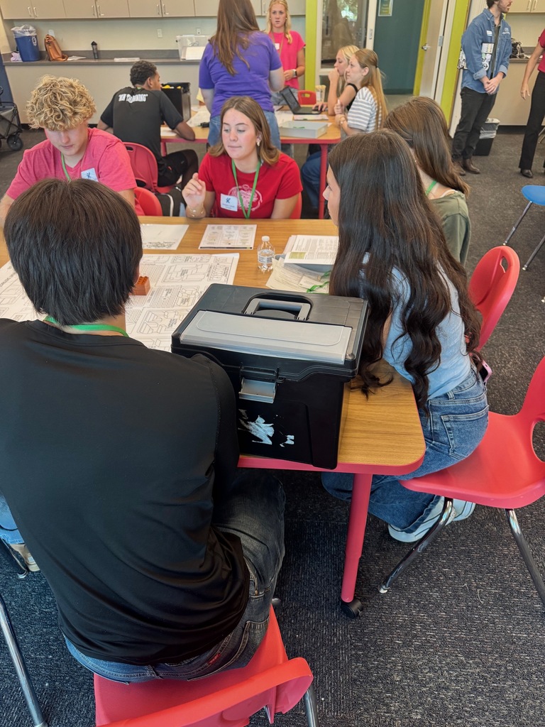 Students sitting in a group